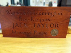 The Jack Taylor Plaque